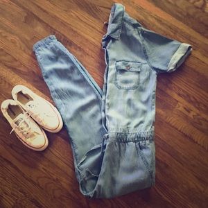 Denim jumpsuit